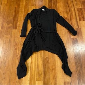 Theodore French Terry Wrap Coat